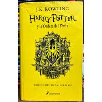Usado, Harry Potter Y La Orden Del Fenix Hufflepuff - J. K. Rowling segunda mano  Chile 