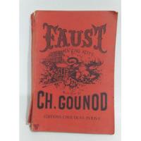 Libro Partitura De Orquesta / Opera Faust / Ch. Gounod segunda mano  Chile 
