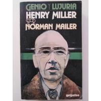 Norman Mailer - Henry Miller: Genio Y Locura , usado segunda mano  Chile 