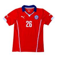 Camiseta Selección Chilena #26 Albornoz, Puma, Talla M, 2015, usado segunda mano  Chile 