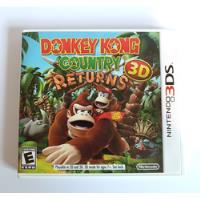 Donkey Kong Country Returns 3d - Nintendo 3ds 2ds Y 3ds Xl, usado segunda mano  Chile 