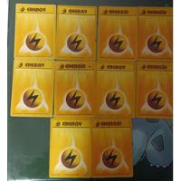 Cartas Pokémon Pack X10 Energías Eléctricas Año 98/00 segunda mano  Chile 