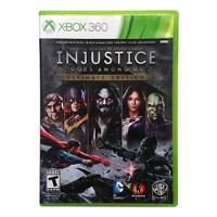 Injustice: Gods Among Us Xbox 360 segunda mano  Chile 