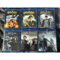 Saga Harry Potter 1 - 2 - 3 - 4 - 5 - 6 , Original Bluray segunda mano  Chile 