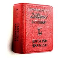 Diccionario Miniatura Ingles/español 1961, 5x3,5 Cm.640 Pag., usado segunda mano  Chile 