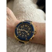 Usado, Espectacular Reloj Michael Kors Blue & Gold Unisex- Mk5769 segunda mano  Chile 
