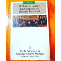 Enciclopedia De La Historia Universal  segunda mano  Chile 