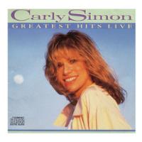 Usado, Carly Simon - Greatest Hits Live  | Cd Usado segunda mano  Chile 