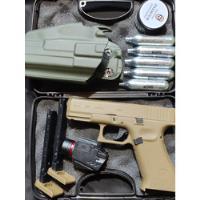 Pistola Balines 4.5 Mm Co2 Glock 19x Más Accesorios , usado segunda mano  Chile 