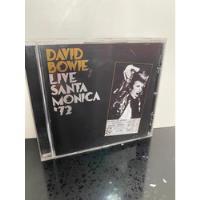 David Bowie Live Santa Monica 72 Cd Usado segunda mano  Chile 