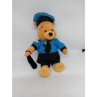 Winnie Pooh Policia De La Miel  Disney Peluche Origina 15cm, usado segunda mano  Chile 