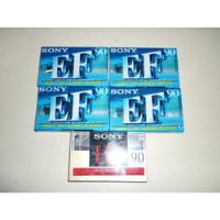 Cassette De Audio Sony 90 Minutos. Pack De 5., usado segunda mano  Chile 