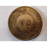 Usado, Moneda Perú 1 Sol De Oro 1943 (x1359 segunda mano  Chile 