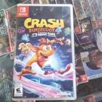 Nintendo Switch Crash Bandicoot 4 Its About Time segunda mano  Chile 