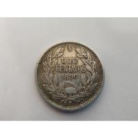 Moneda Chile 10 Centavos 1896 Plata 0.835(x1158 , usado segunda mano  Chile 