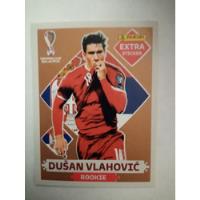 Coleccionable Extra Sticker Dusan Vlahovic Qatar 2022 , usado segunda mano  Chile 