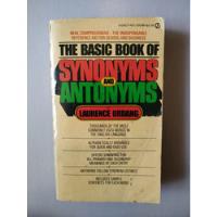 Libro The Basic Book Of Synonyms And Antonyms segunda mano  Chile 