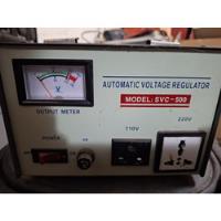 Regulador Voltaje Automatico Modelo Svc-500 segunda mano  Chile 