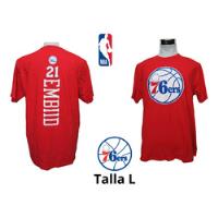 Camiseta Basquetbol Philadelphia 76ers Sixers Talla L segunda mano  Chile 