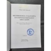 Metodologia Cualitativa En Ciencias Sociales Y Educacion , usado segunda mano  Chile 