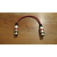 Cable Rojo 20cm + Conectores Xlr Hembra + Xlr Hembra Metal segunda mano  Chile 