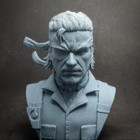 Archivo Stl Impresión 3d - Metal Gear - Big Boss Busto, usado segunda mano  Chile 