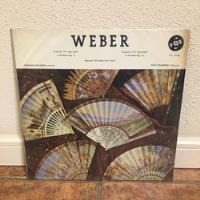 Usado, Antiguo Vinilo Lp Weber - Orq. De Viena, F. Wuehrer (piano) segunda mano  Chile 