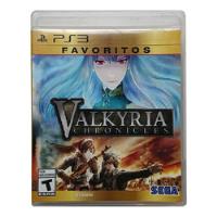 Valkyria Chronicles Playstation Ps3 segunda mano  Chile 