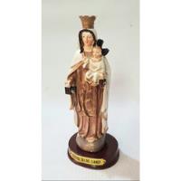 Virgen Nuestra Sra. Del Carmen Figura De 13,5 Cm. De Resina  segunda mano  Chile 