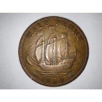 Moneda Inglaterra Half Penny 1945 Barco(x1095 segunda mano  Chile 