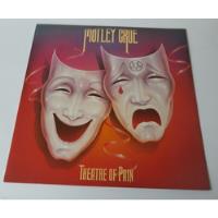 Motley Crue Lp- Theatre Of Pain, Edición Japonesa 1985, usado segunda mano  Chile 