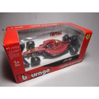 Burago Ferrari F1-75 Carlos Sainz Jr 2022 1:43 , usado segunda mano  Chile 
