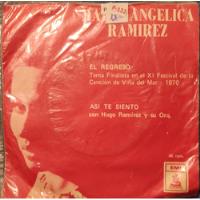 Vinilo Single De Maria Angelica Ramirez - El Regresos ( P122 segunda mano  Chile 