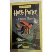 Harry Potter Y La Piedra Filosofal (j.k. Rowling) segunda mano  Chile 