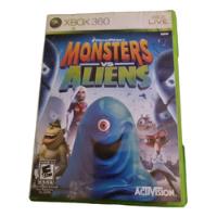 Monsters Vs Aliens Xbox 360 Fisico segunda mano  Chile 