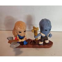 Figuras Mcdonalds Thor: Love And Thunder Marvel 2022 X 2, usado segunda mano  Chile 
