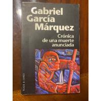 Usado, Crónica De Una Muerte Anunciada - Libro Usado segunda mano  Chile 