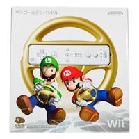Usado, Volante Manubrio Club Nintendo Dorado Gold Wiimote Para Wii  segunda mano  Chile 