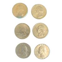 Monedas Antiguas Quarter Dollar 1982 1984 1985 19787 Orignal, usado segunda mano  Chile 