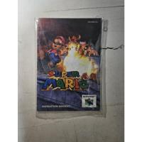 Manual Super Mario 64 segunda mano  Chile 