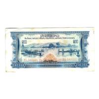Laos - Billete 100 Kip 1963 - Bg 948001 segunda mano  Chile 