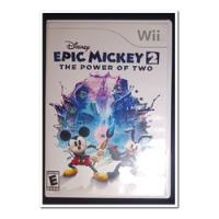 Disney Epic Mickey 2 The Power Of Two, Nintendo Wii segunda mano  Chile 