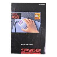 Manual Super Nes Mouse Para Super Nintendo, usado segunda mano  Chile 