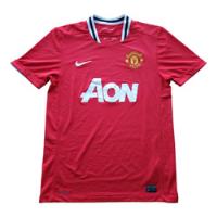 Camiseta Local Manchester United 2011-12, Nike, Talla M  segunda mano  Chile 