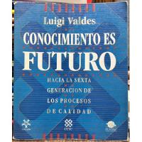 Conocimiento Es Futuro - Luigi Valdes segunda mano  Chile 