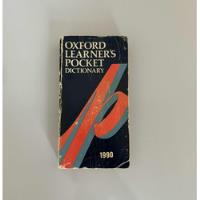 Oxford Learners Pocket Dictionary 1990 segunda mano  Chile 