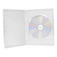 Pack 50 Cajas Slim 7mm Para Dvd/cd Transparente, usado segunda mano  Chile 
