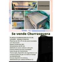 Plancha Churrasquera 50x70 Cousiño, usado segunda mano  Chile 