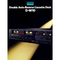 Usado, Deck Player Sansui D- W10 Doble Tape Diseño & Tecnolología segunda mano  Chile 