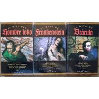 Mitos Del Terror: Drácula; Frankenstein; El Hombre Lobo- Va  segunda mano  Chile 